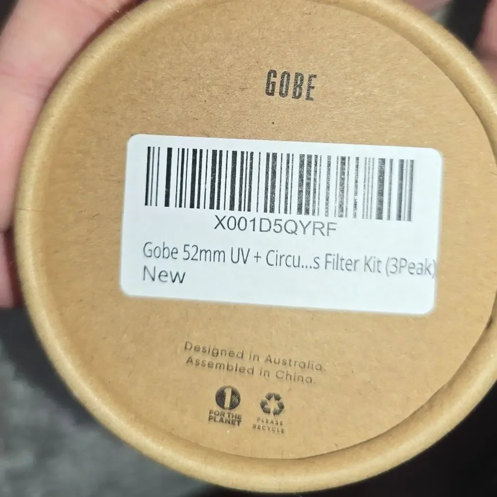 Gobe 52mm UV Lens Filter (3Peak)3e2